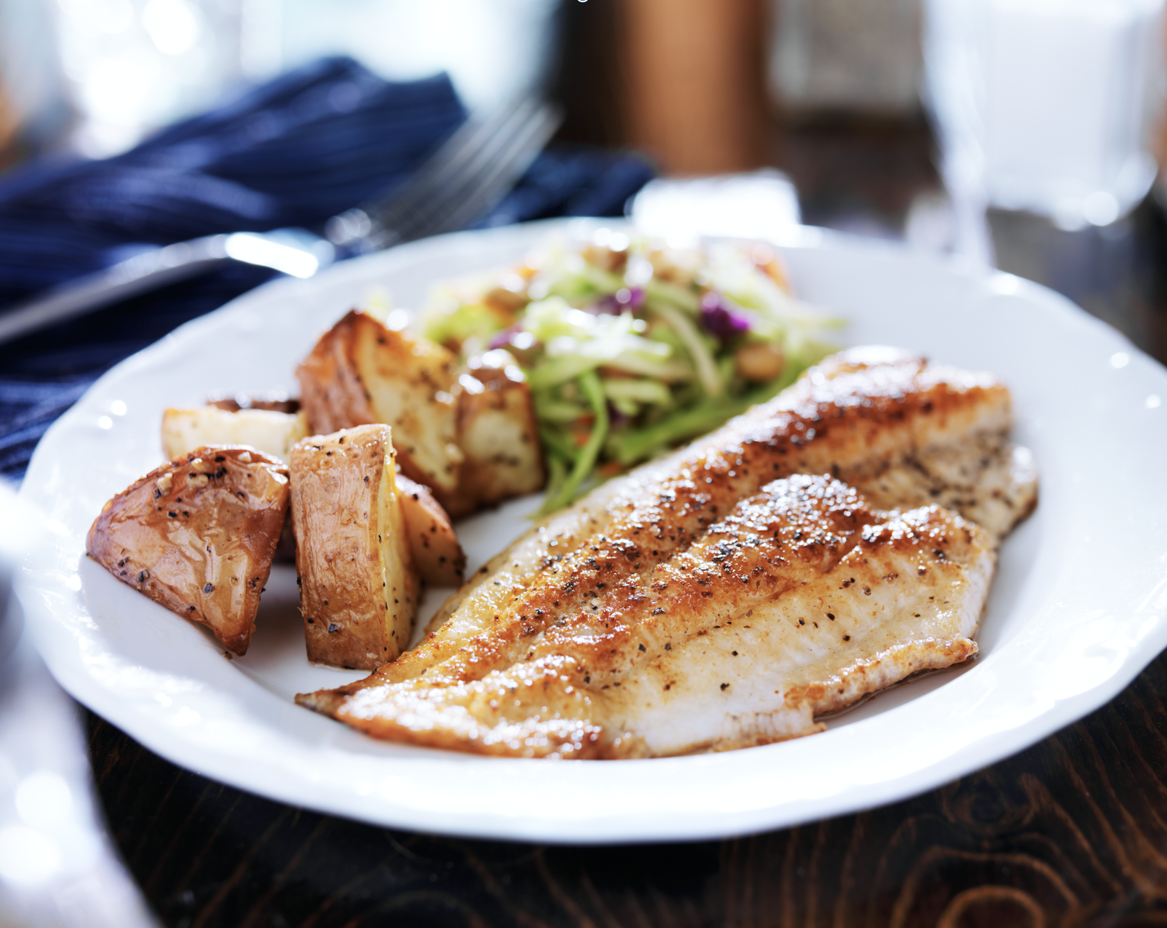 Seasoned Tilapia