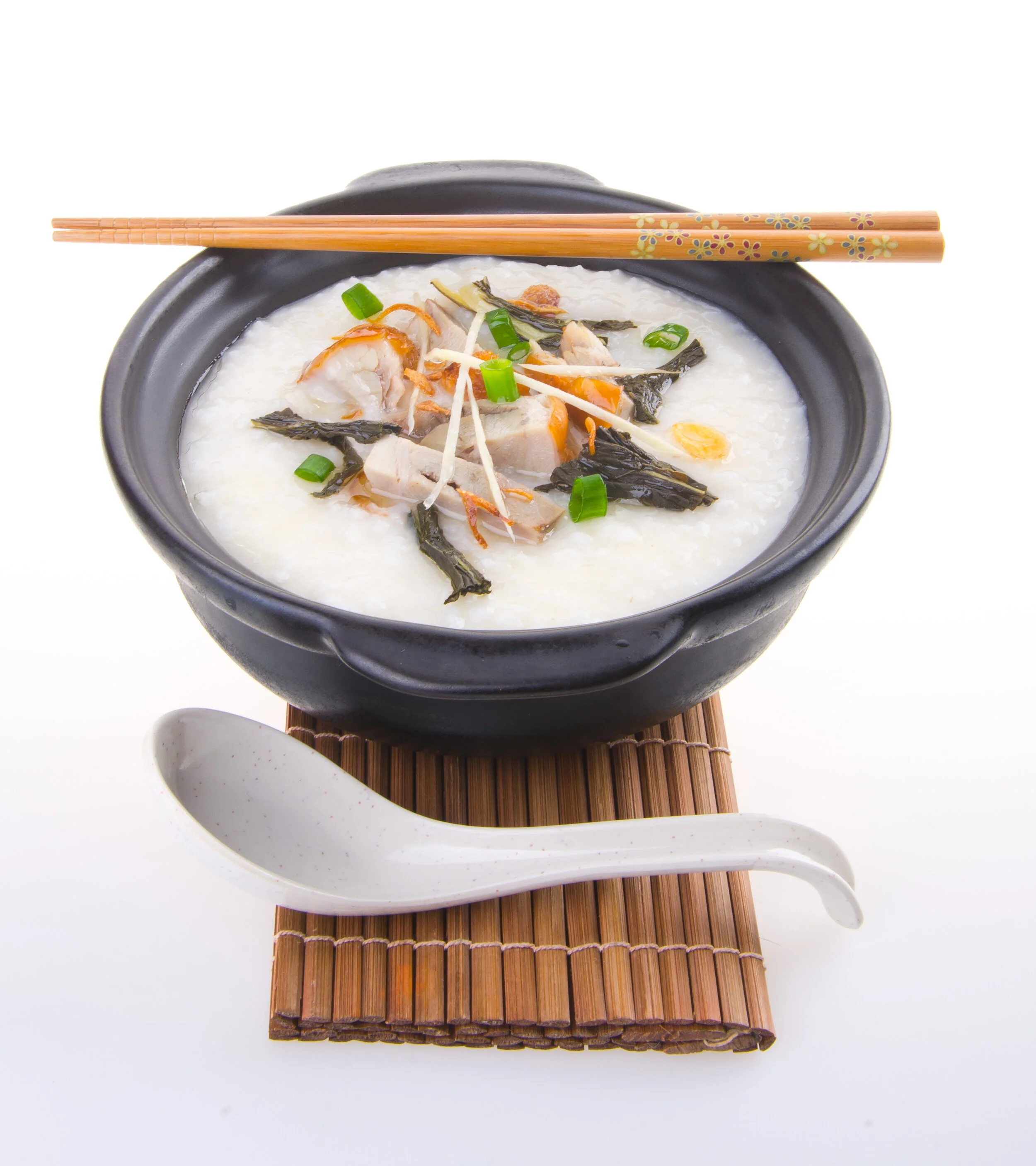 Chicken and Mushroom Congee