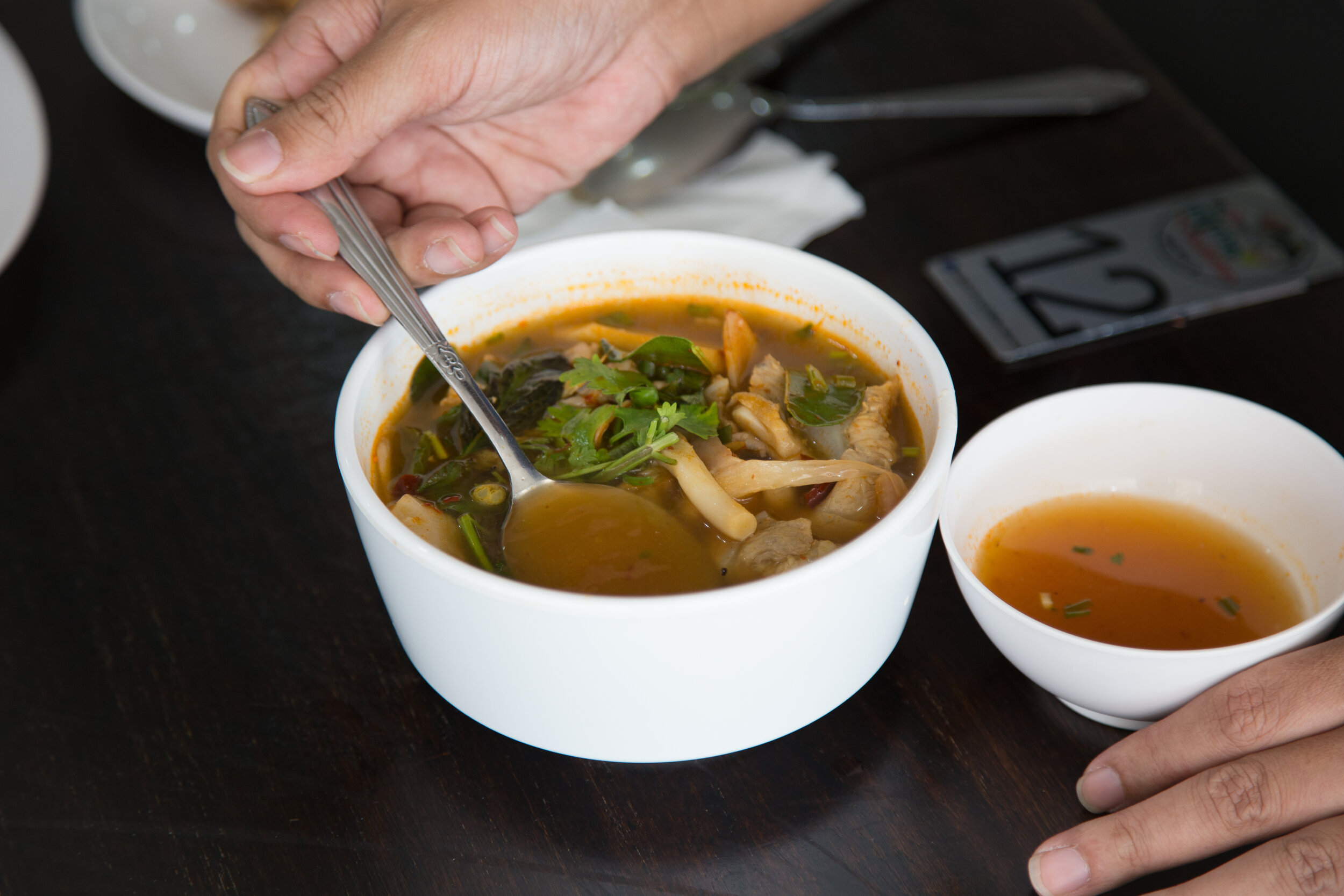 Buttery Mushroom Pork Soup