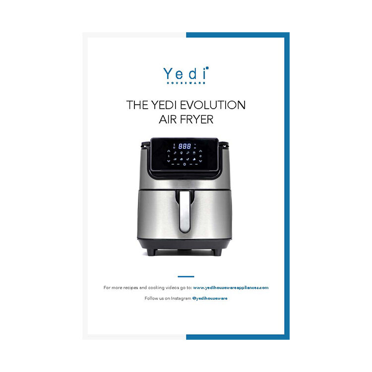 Yedi Capital Air Fryer Lid and Dehydrator, 7 Presets, DIY Function, and Delay Start Function