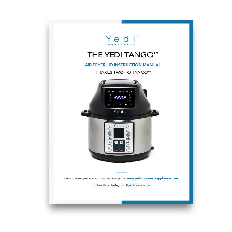 Yedi HOUSEWARE GV030 Mini 2 Quart Air Fryer Instruction Manual