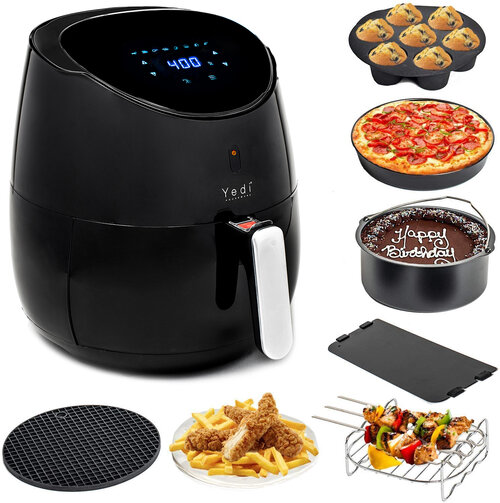 Yedi Tango, 2-in-1 Air Fryer and Pressure Cooker, 6 Quart, with Deluxe  Accessory kit