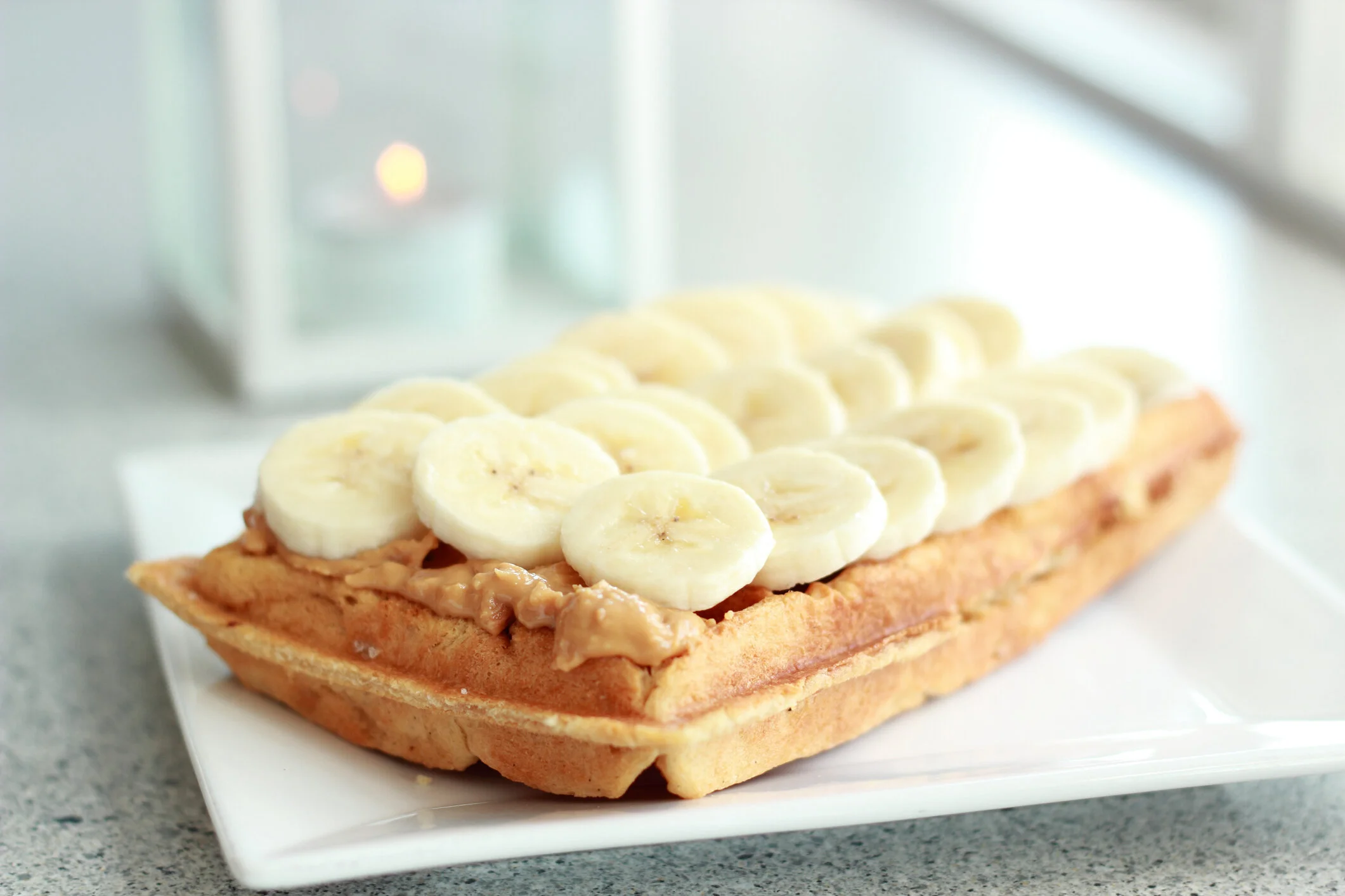 The Yedi Peanut butter Waffle Toast 
