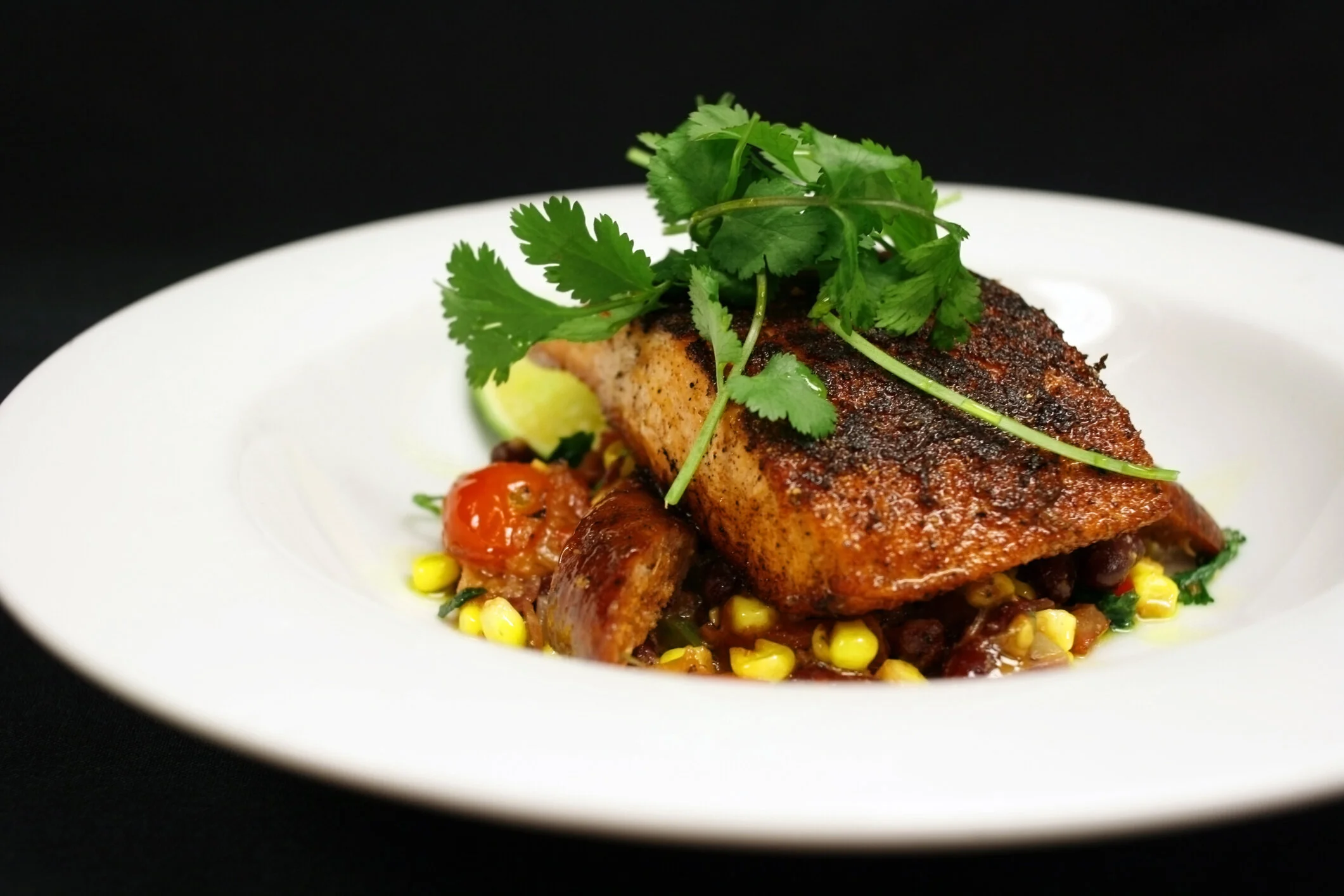 Salmón Cajún