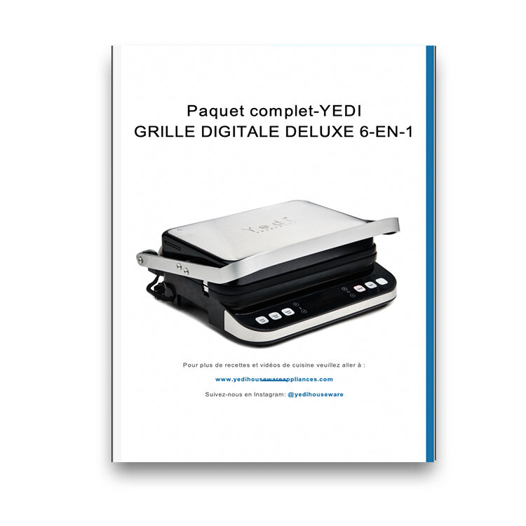 Yedi GV021 Total Package 18-in-1 Air Fryer Oven User Manual