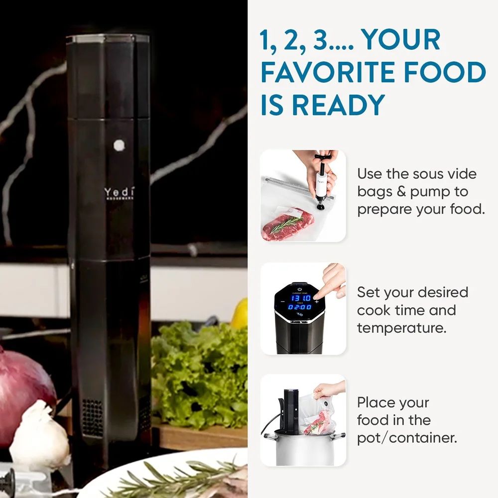Total Package Sous Vide Cooker — Yedi Houseware Appliances