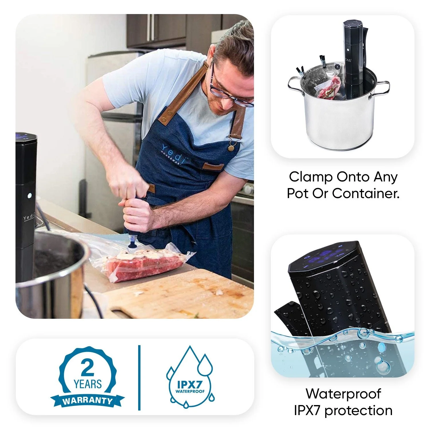 Total Package Sous Vide Cooker — Yedi Houseware Appliances