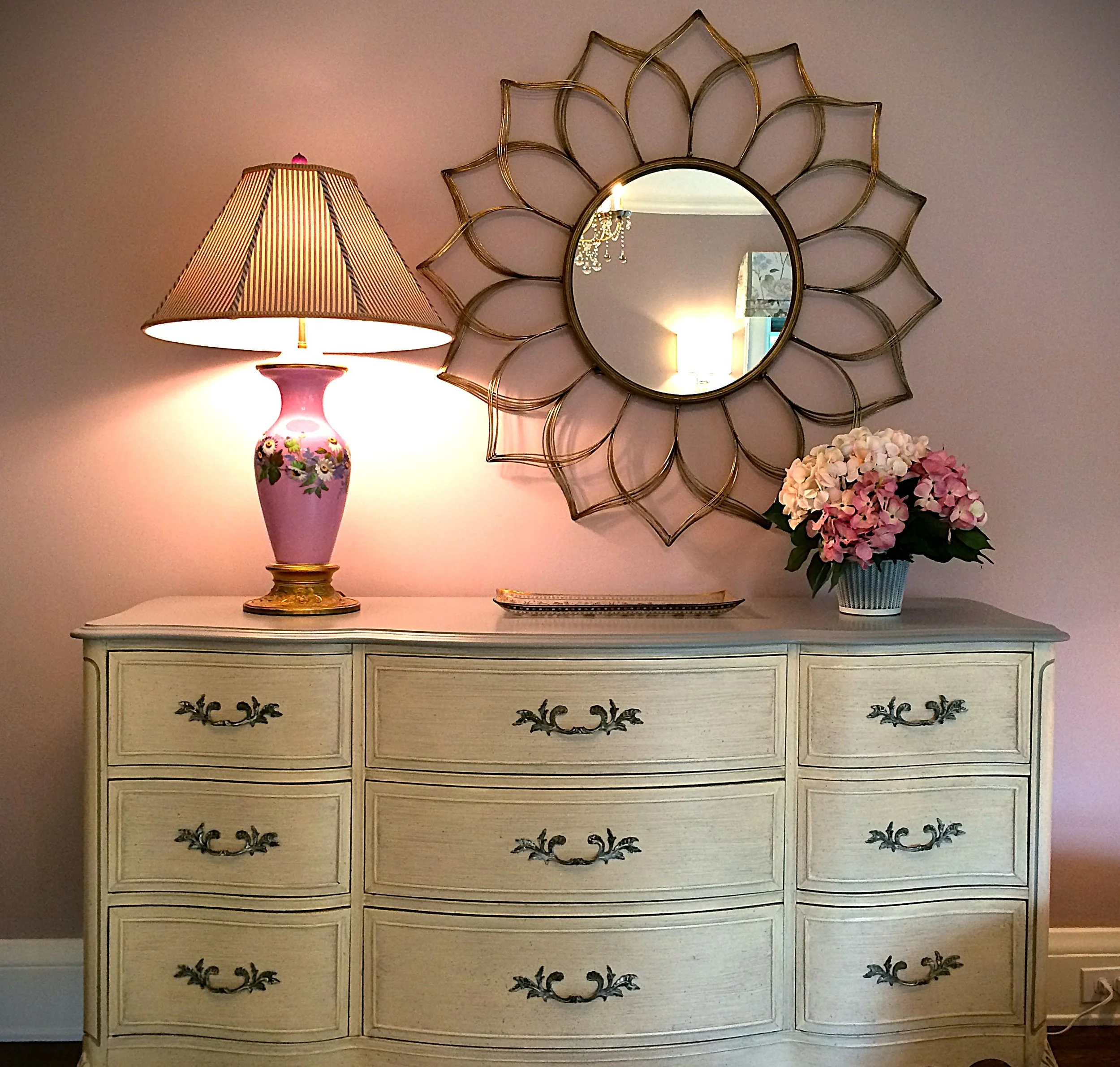 Annie's bedroom redone view of triple dresser.JPG