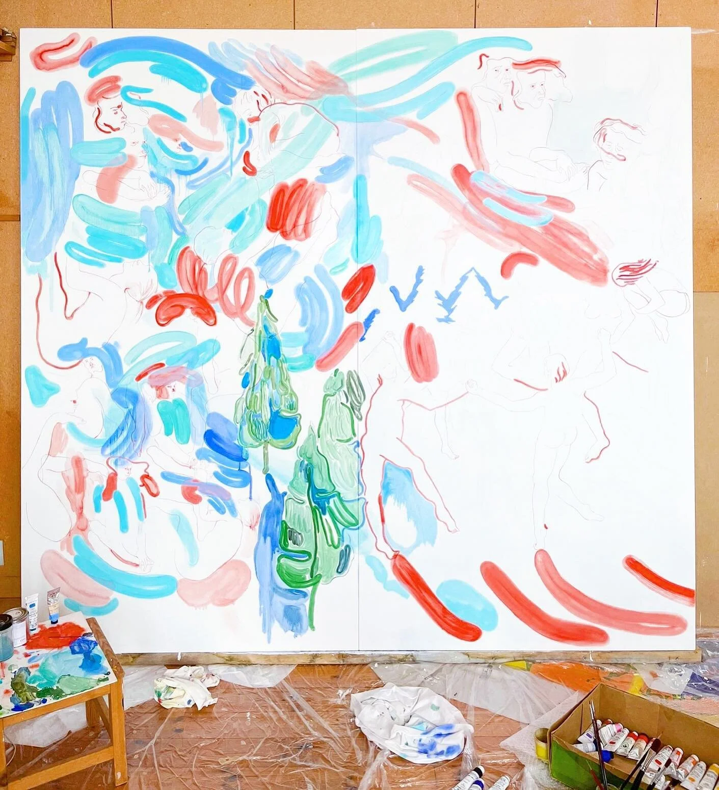 Two sections of 3 of a commission I made last year. This was such a fun one 🎨☕️ also swipe for puppy spam as Noodle was looking particularly cute this morning during her pre zoomies nap 🐶
🌷
🌾
🌱
🏔
🌧
🌦
🎨
🎈
🌨
🍄
🌱
🌥
🍋
📚
🌻
🌿
🦔
🌤
☕️
✏️
