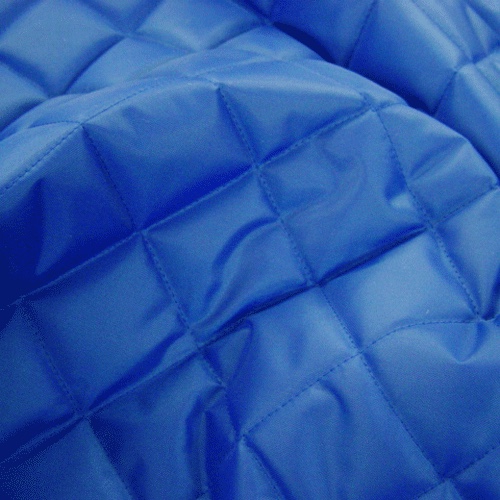 Blue Quilted Waterproof