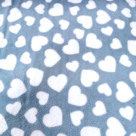 Baby Blue with multiple love hearts