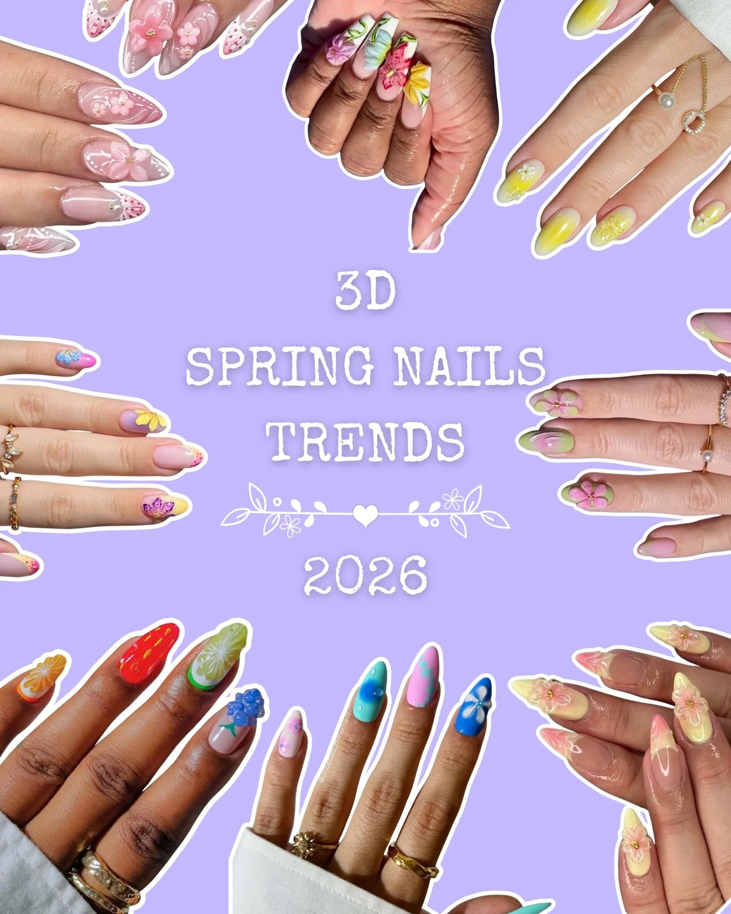 SPRING NAILS TREND 2026 | 3D EDITION 💅

#springnails #pastelnails #3dnailart #3dnails #marchnails