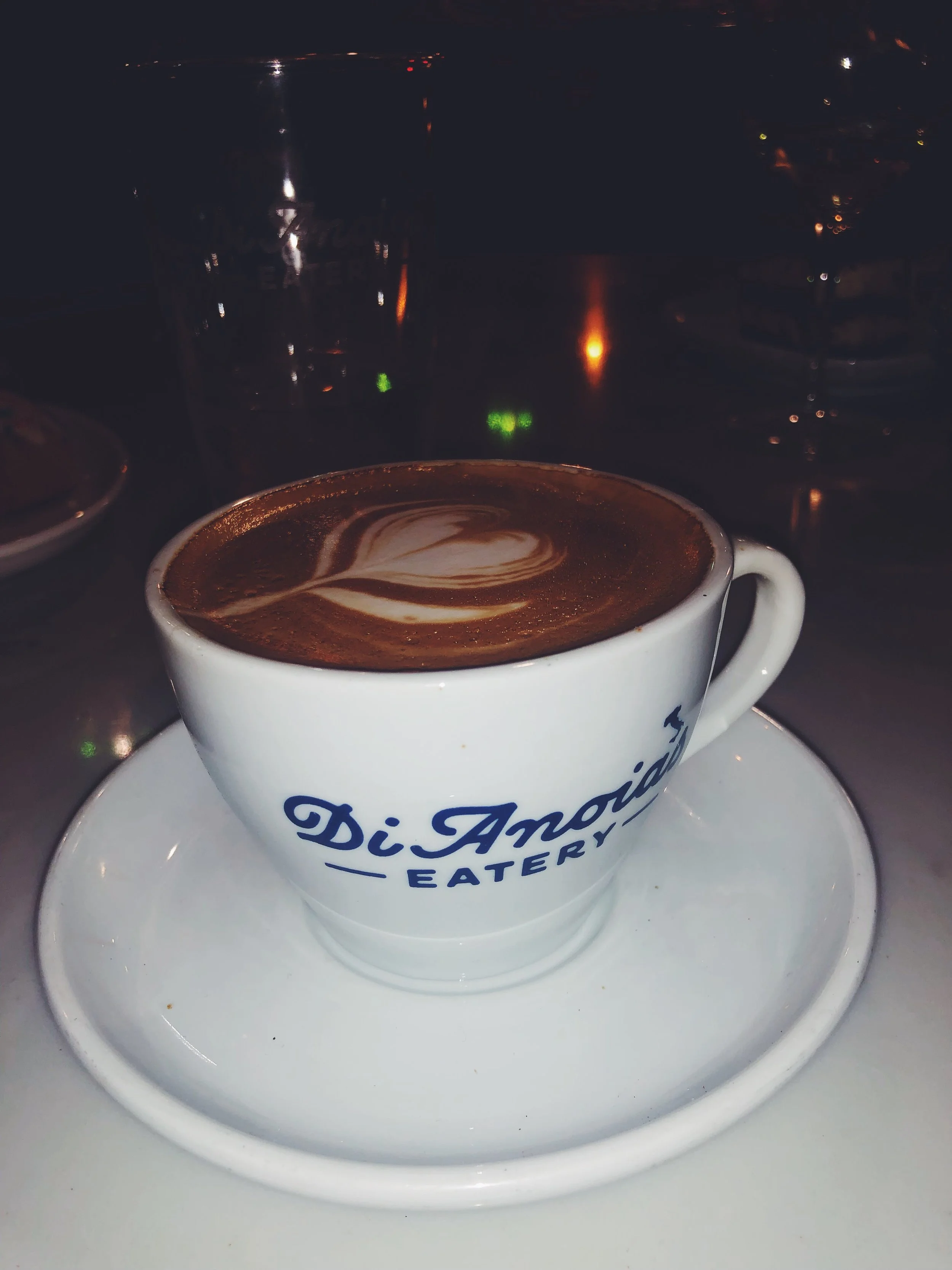 27th Birthday Cappuccino Review at DiAnoia's Eatery!