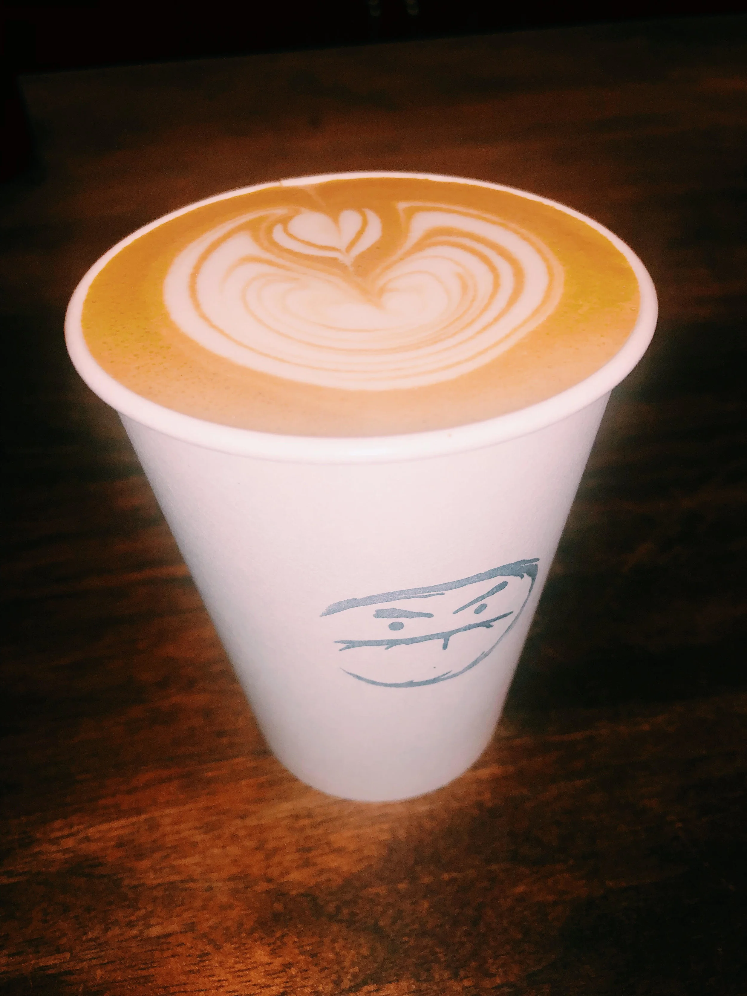 Café Grumpy in the Grand Central Terminal was dynamite!