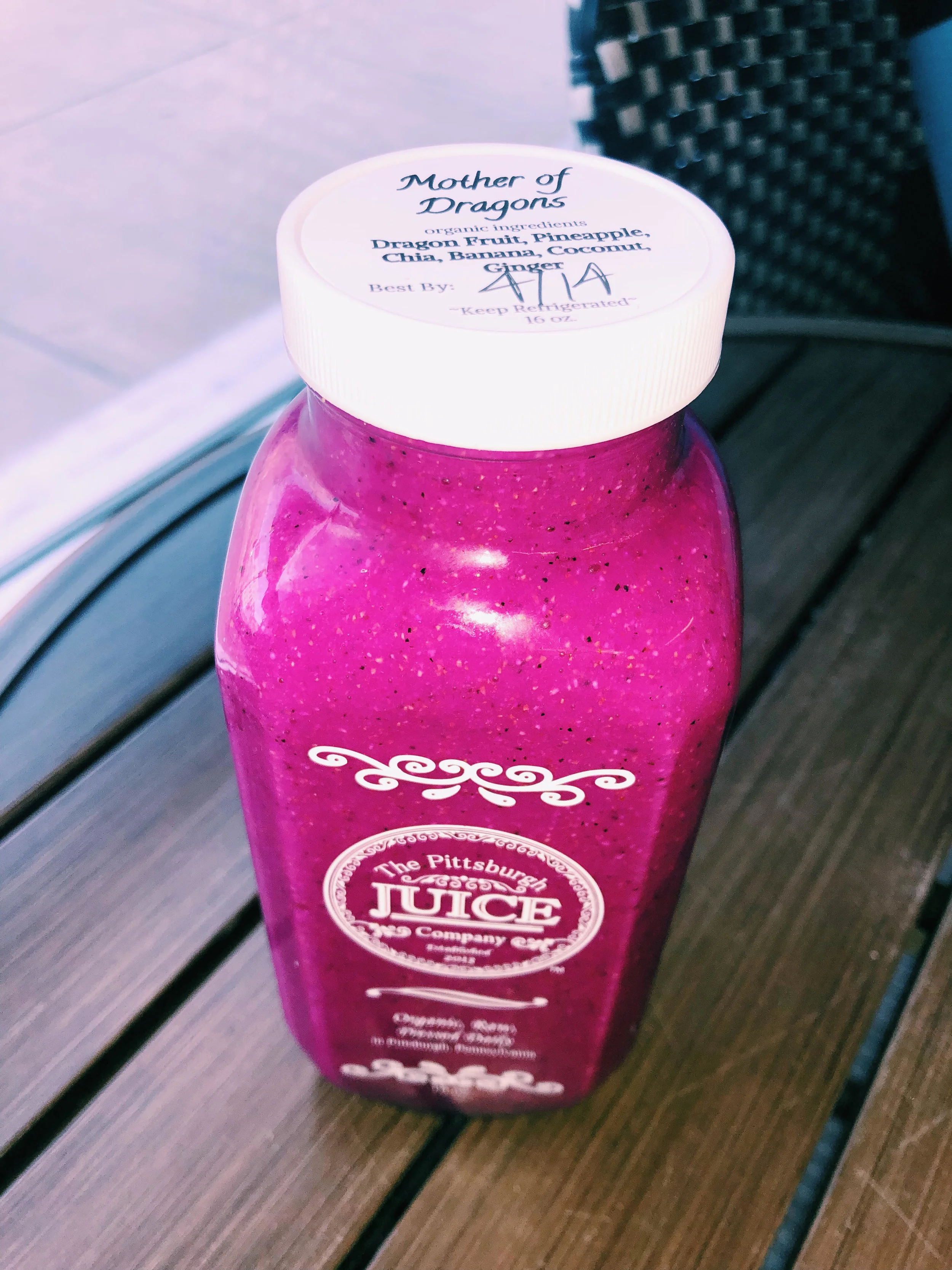 My obsession with hot yoga led me into The Pittsburgh Juice Company - yummy!