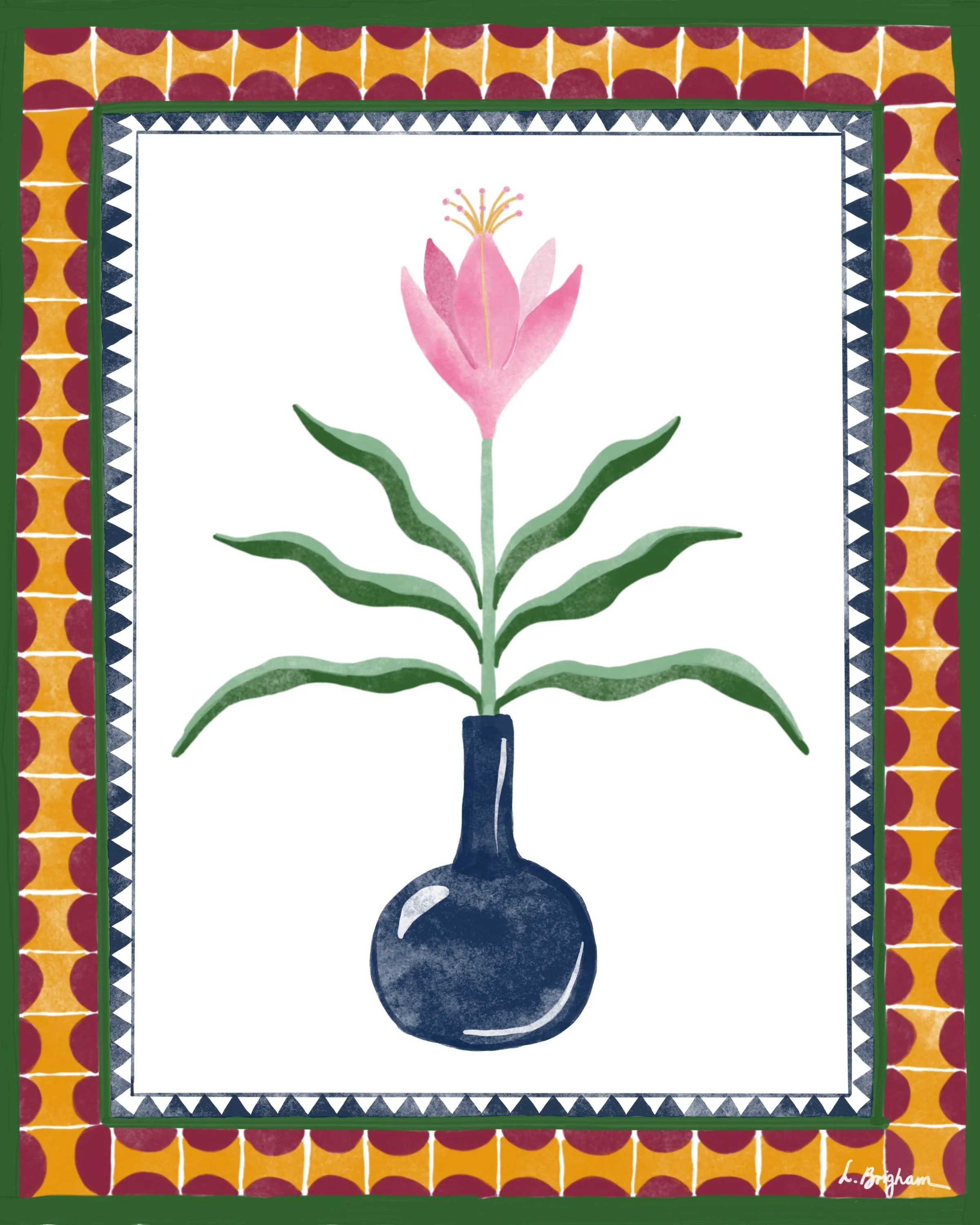 Blue_Flower_Print_Original_8x10.jpg