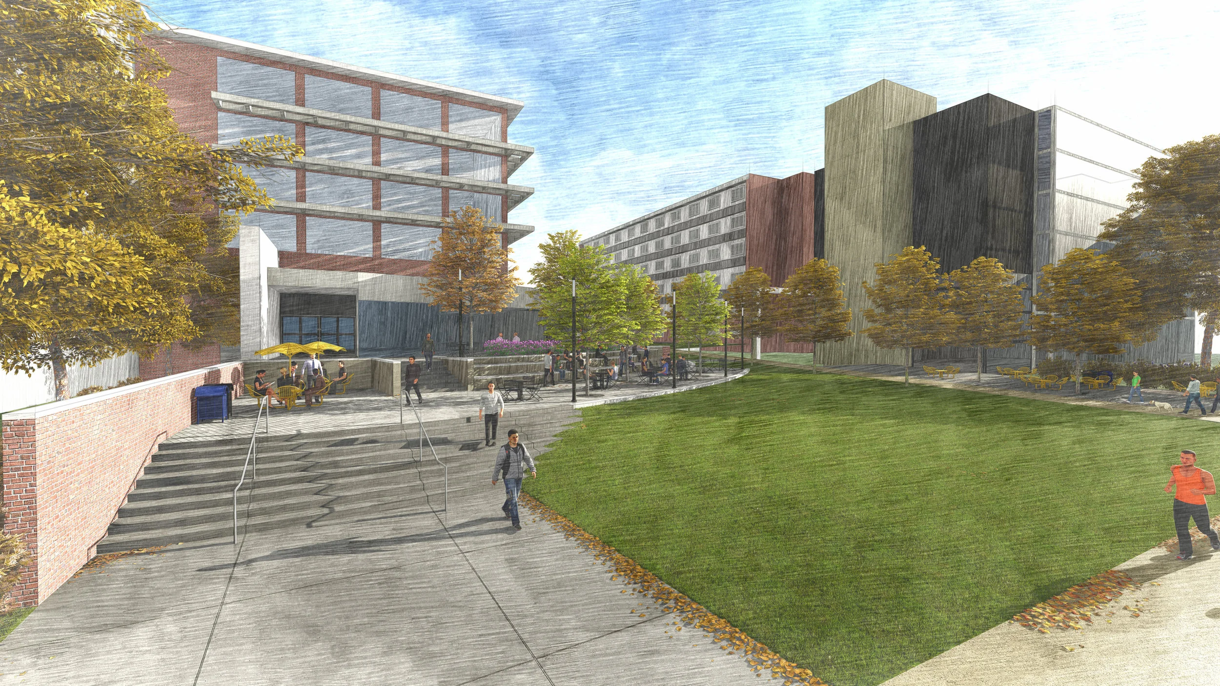 University of Iowa Housing & Dining Housing Landscape Master Plan — JBC