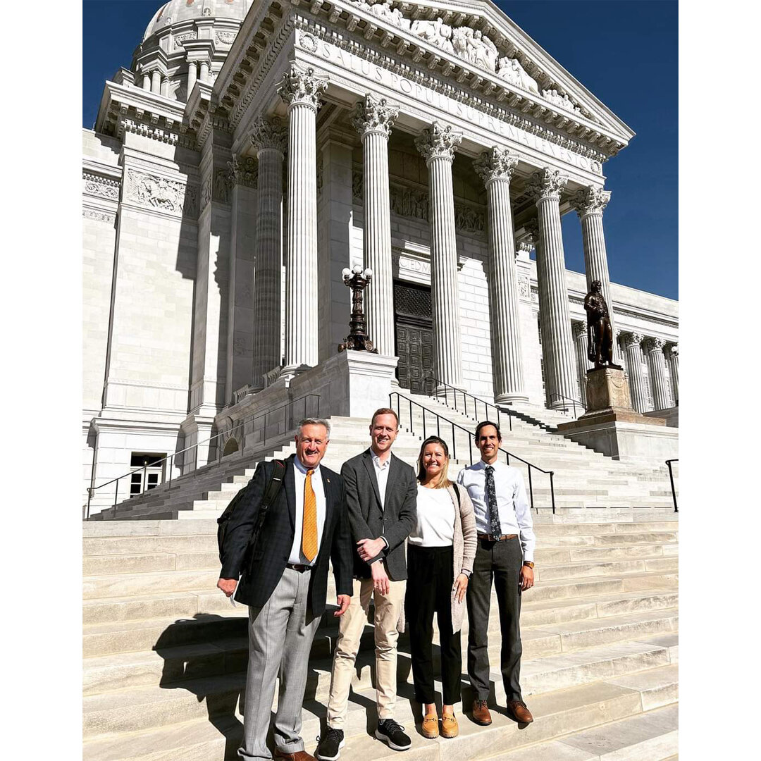 This past Tuesday was Landscape Architecture Advocacy Day at the Missouri Capitol in Jefferson City! Members of the St. Louis ASLA chapter and Prairie Gateway ASLA chapter (including JBC's very own Spencer!) had a chance to connect with multiple legi