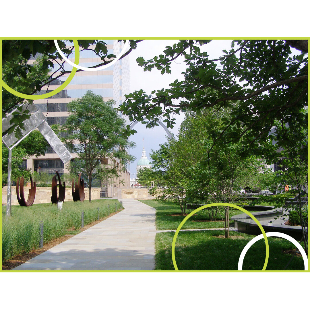 Since it is Thursday, we wanted to throw it back by showcasing Citygarden!

Citygarden is a 2.9-acre public park and sculpture garden occupying two blocks in downtown St. Louis, and is part of the Gateway Mall, a 19-square block spine of green space.