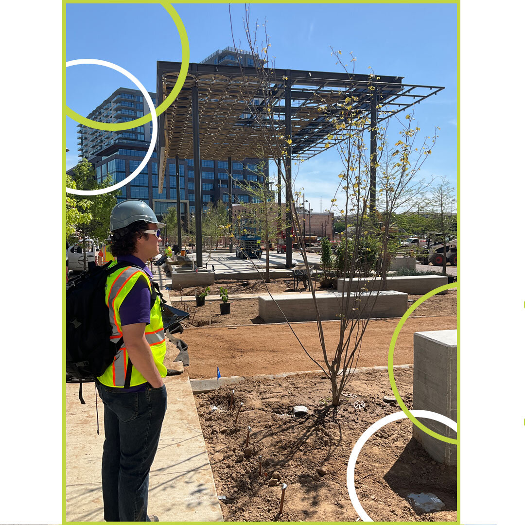 JBC recently visited Harwood Park in Dallas, TX, where we are glad to be working with @teneyckla to provide specialized design for the soils, subdrainage, and irrigation aspects of the project. 

It is always fun to see a project under construction, 