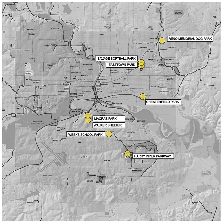 City of Des Moines Parks Signage Planning