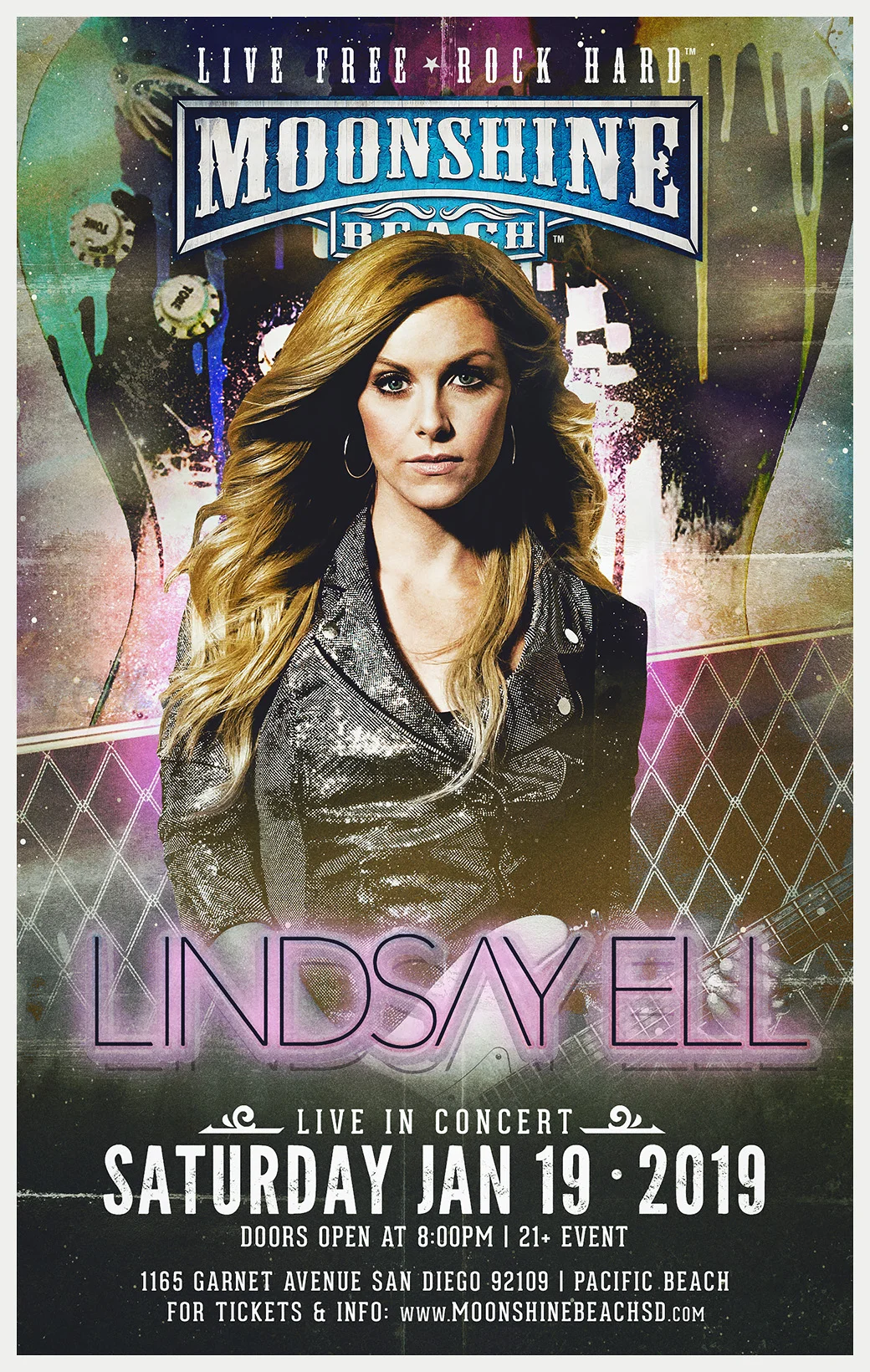 Lindsay Ell is LIVE at Moonshine Beach!