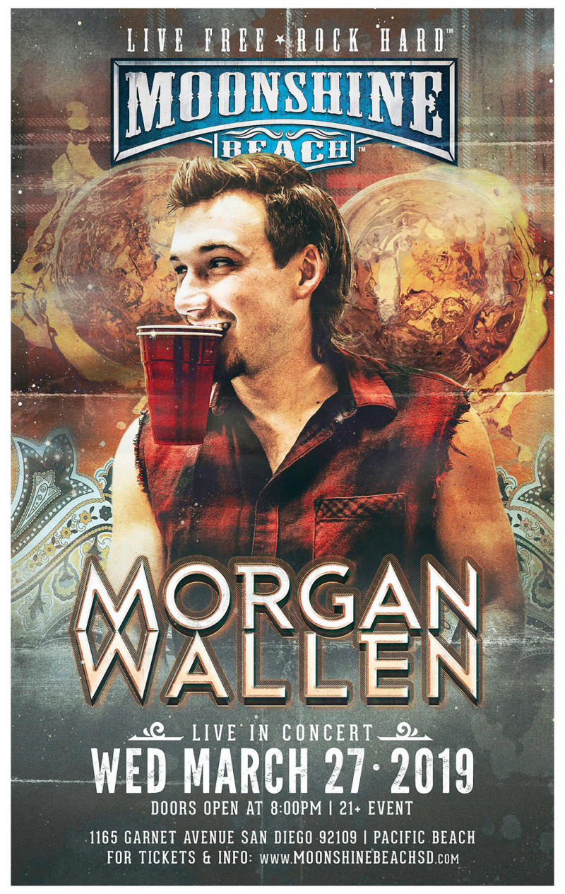Morgan Wallen is BACK in San Diego and LIVE at Moonshine Beach! 