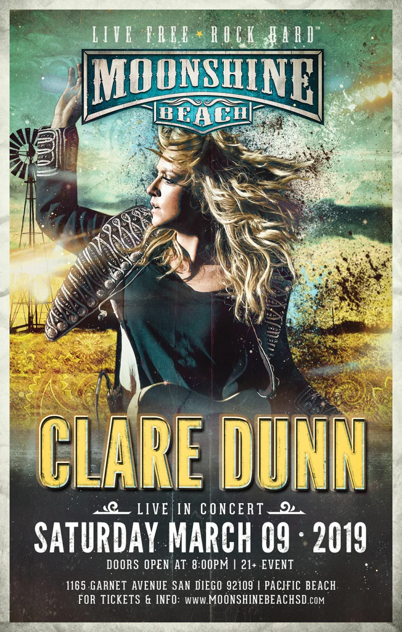 Clare Dunn is LIVE in concert at Moonshine Beach! 