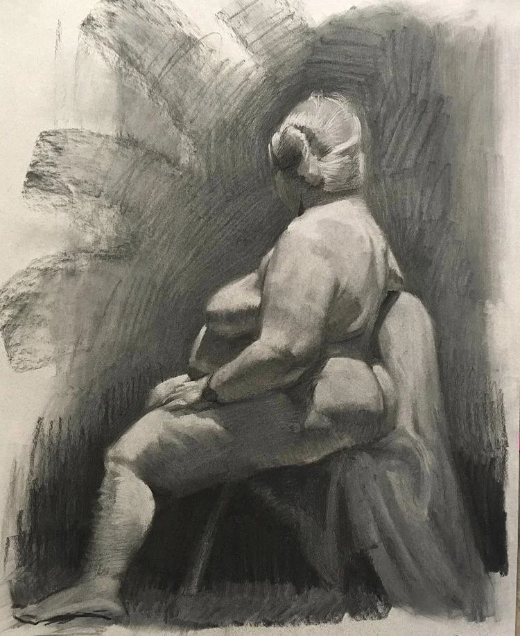 "Cathy" 2019. From life