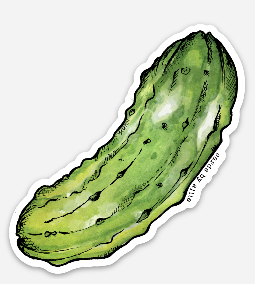 Pickle Sticker