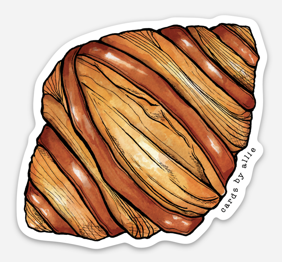 Croissant Sticker