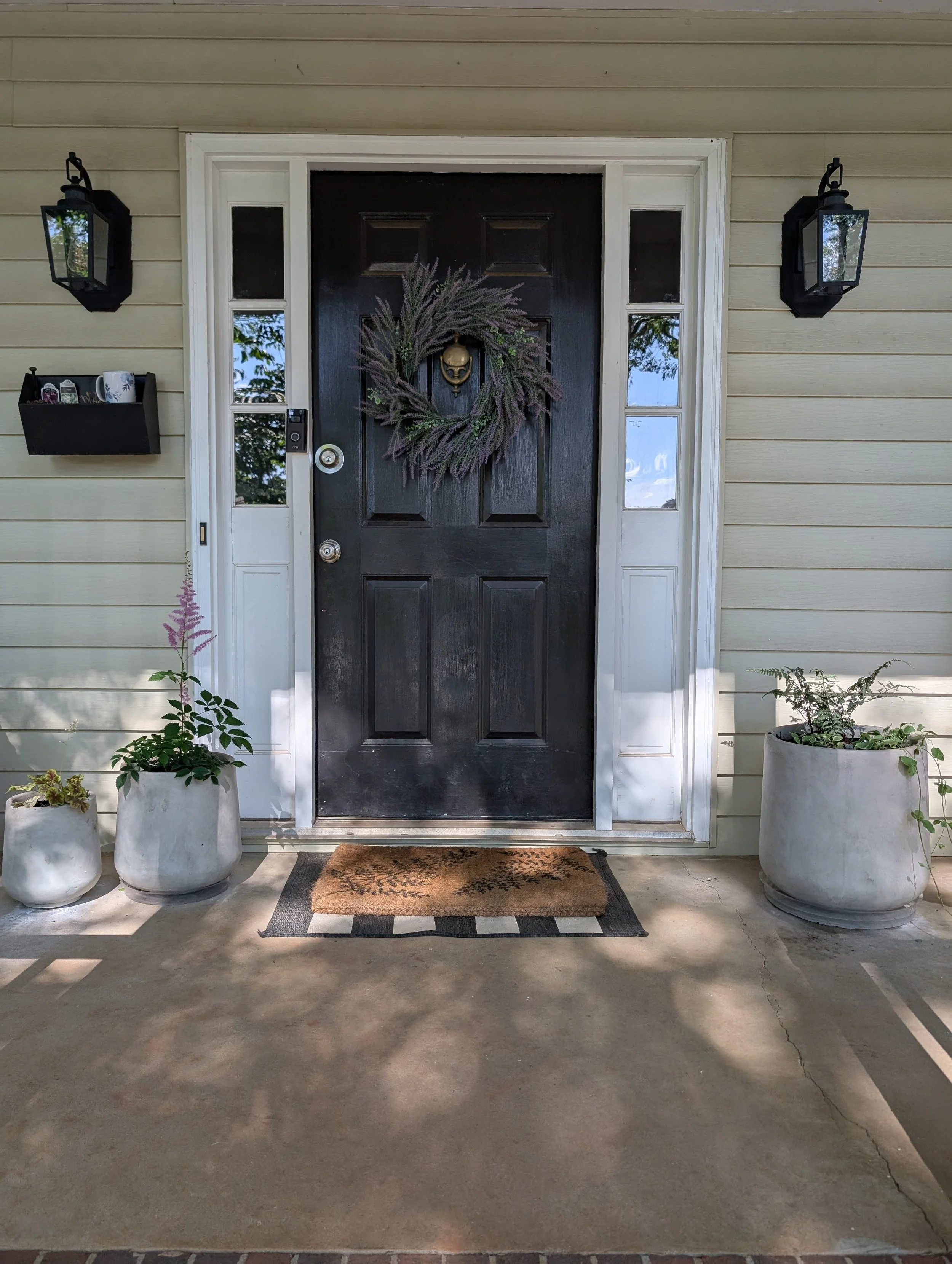 Porch Potted Plant DropOff for Special Event