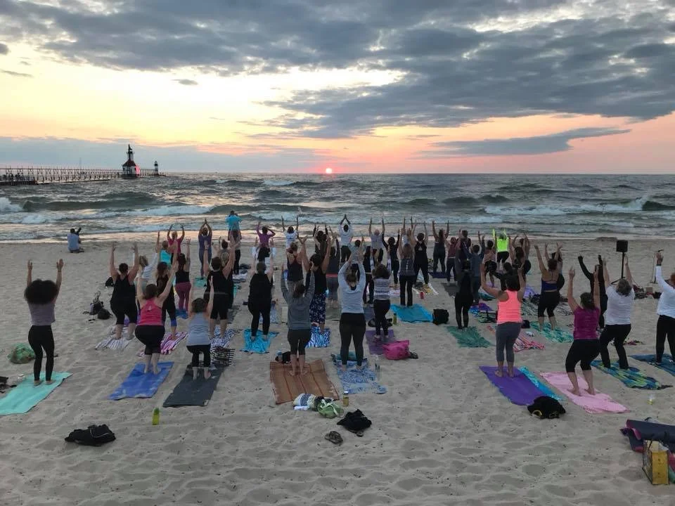 Buck Moon Slow Flow at Lion's Park Beach with Elizabeth Schmuhl