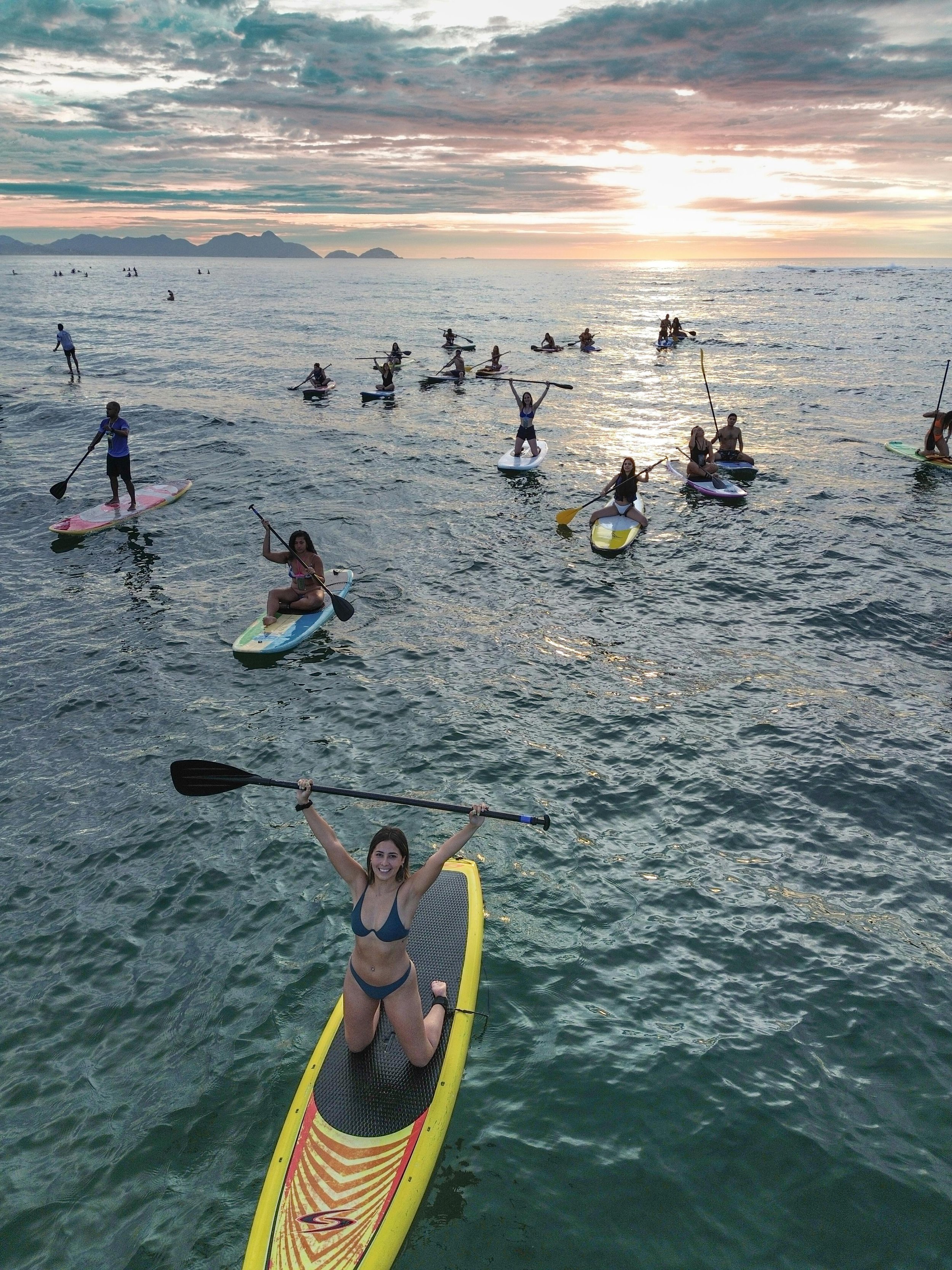 SUP Yoga at Lion's Park Beach with Jaimie Wilke 