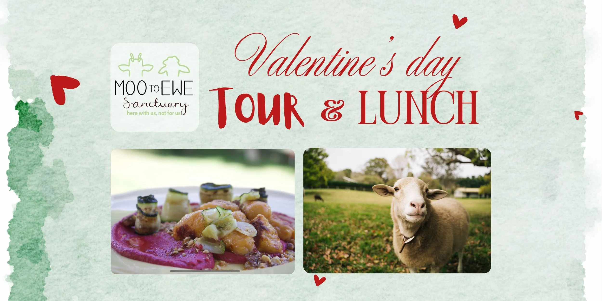 Valentine's Day Lunch after your Tour