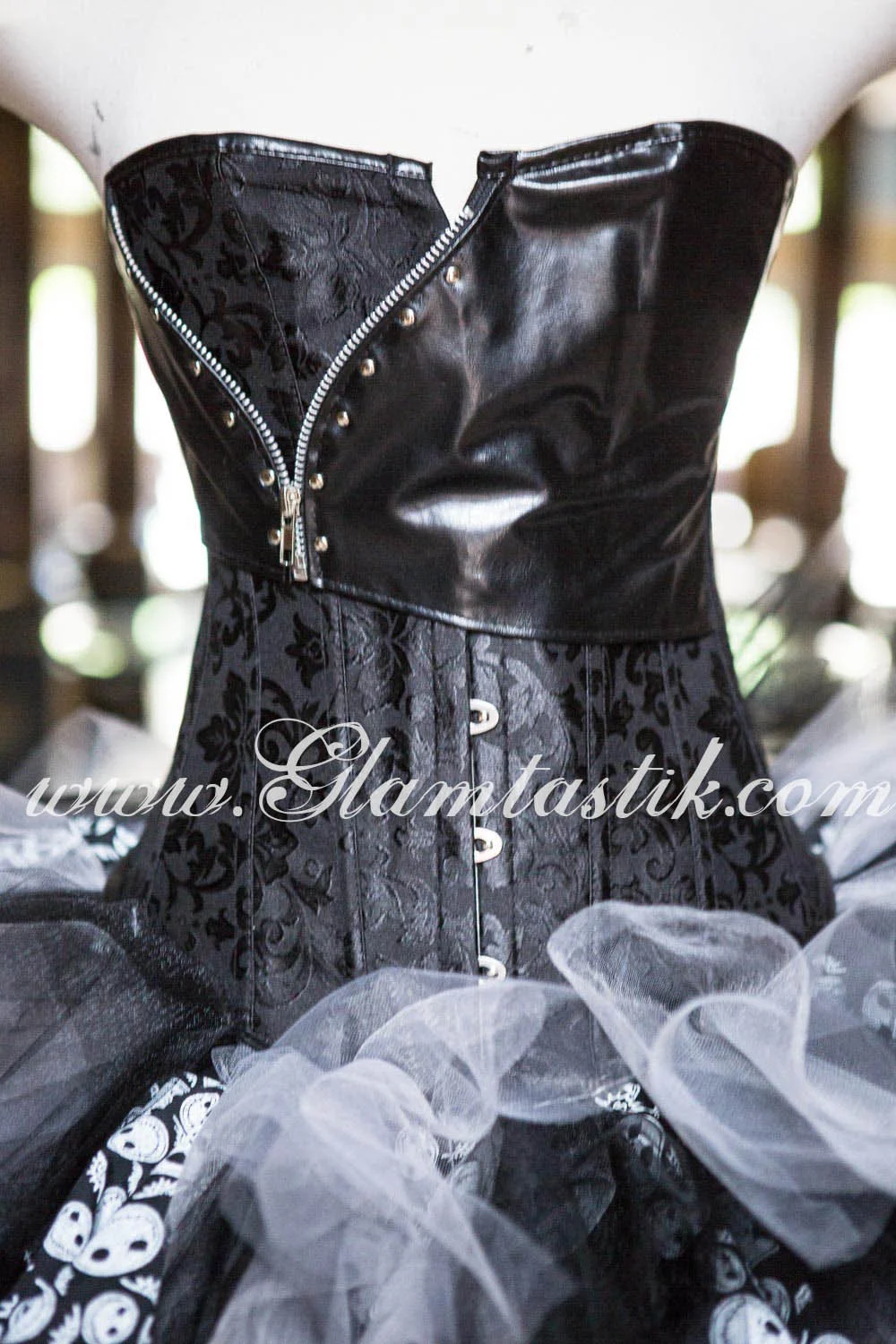 nightmare before christmas corset dress The Nightmare Before Christmas Jack Embroidery Dress