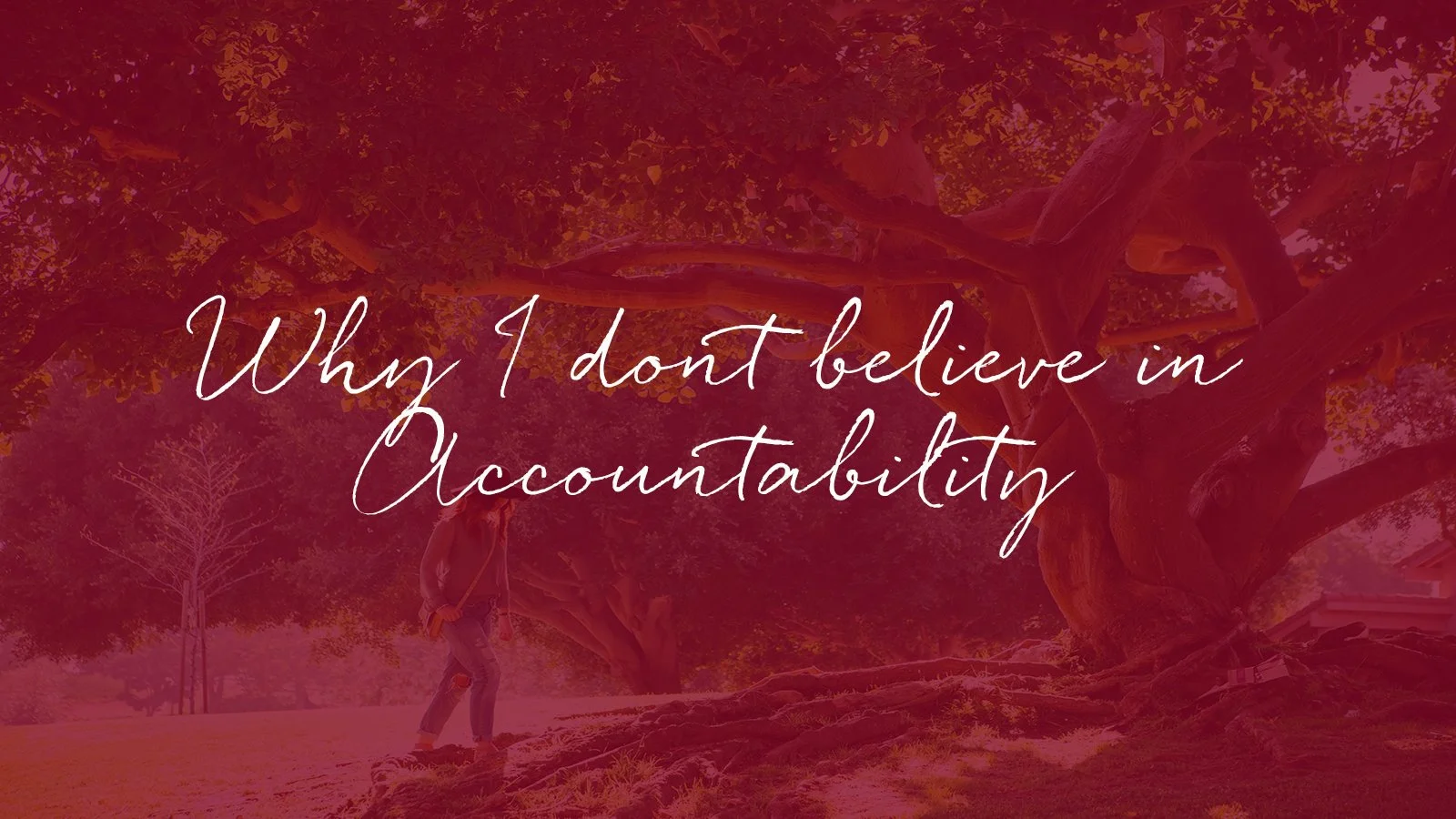 Why I don't believe in Accountability
