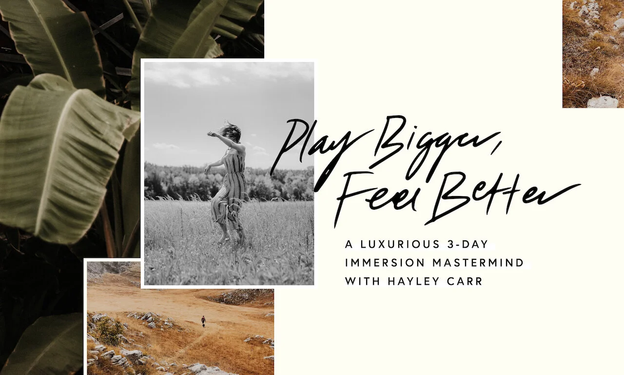 Event: buy your ticket to Play Bigger Feel Better