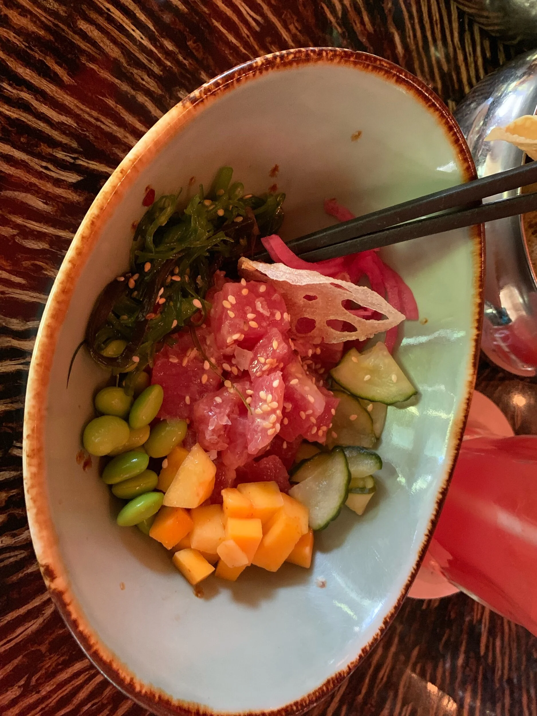 Travel-Inspired Recipes at Home - Nomad Lounge's Tuna Poke Bowl