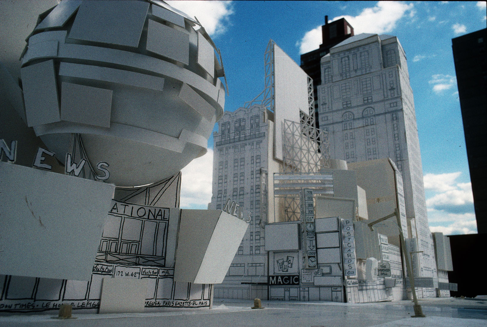 Architectural mock-up of the vision for 42nd Street. Credit: Robert A.M. Stern Architects