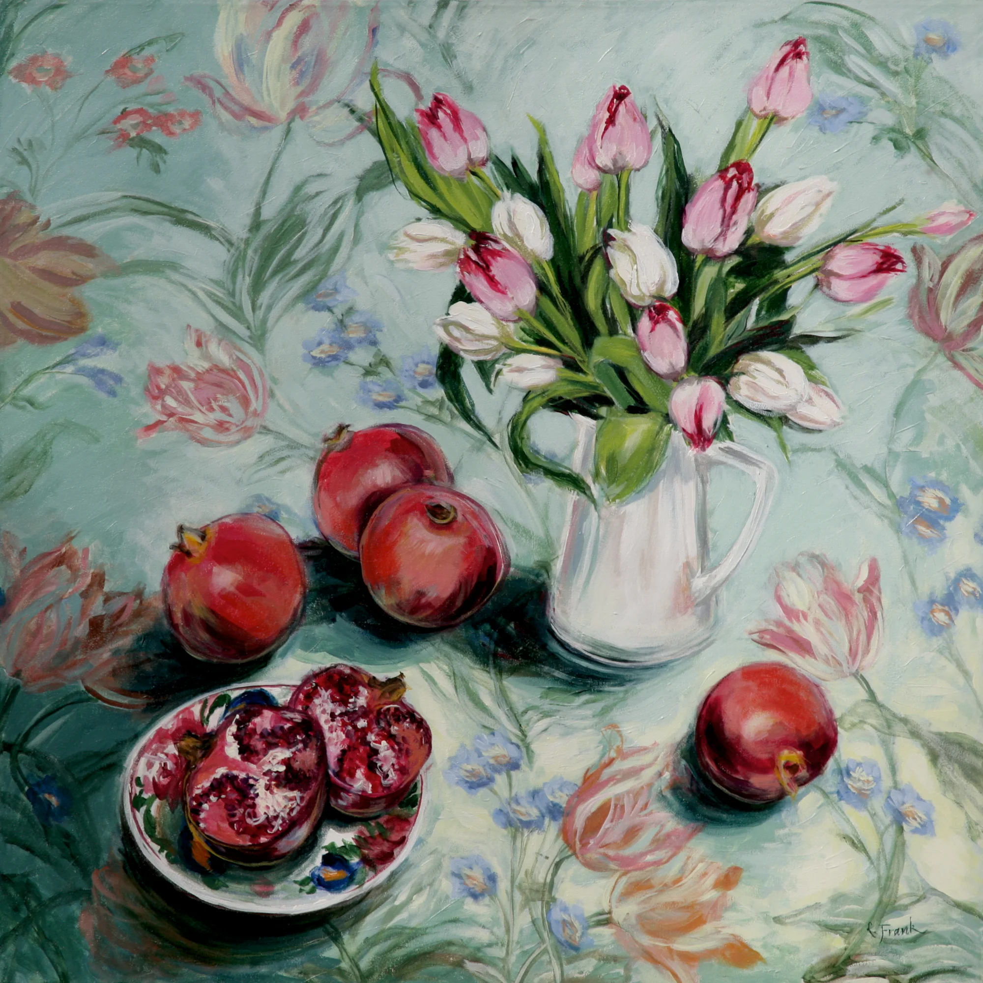 Tulips & Pomegranates