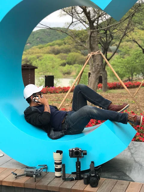 Doing what I love in Incheon, South Korea