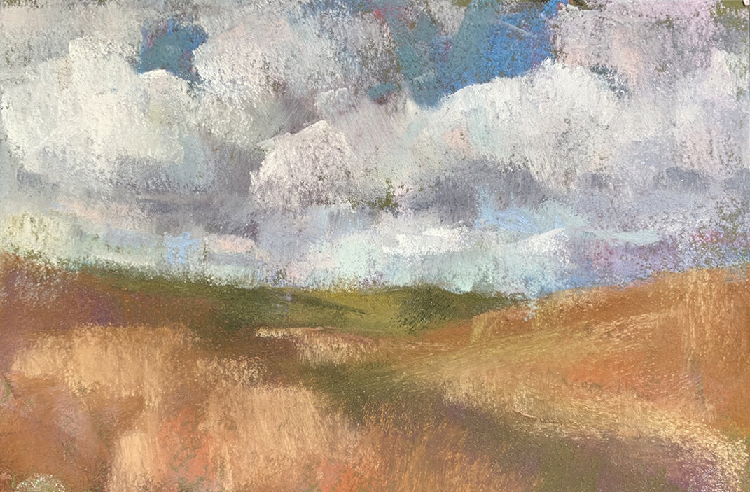 2021. Clouds over Palouse. 5x7. SOLD