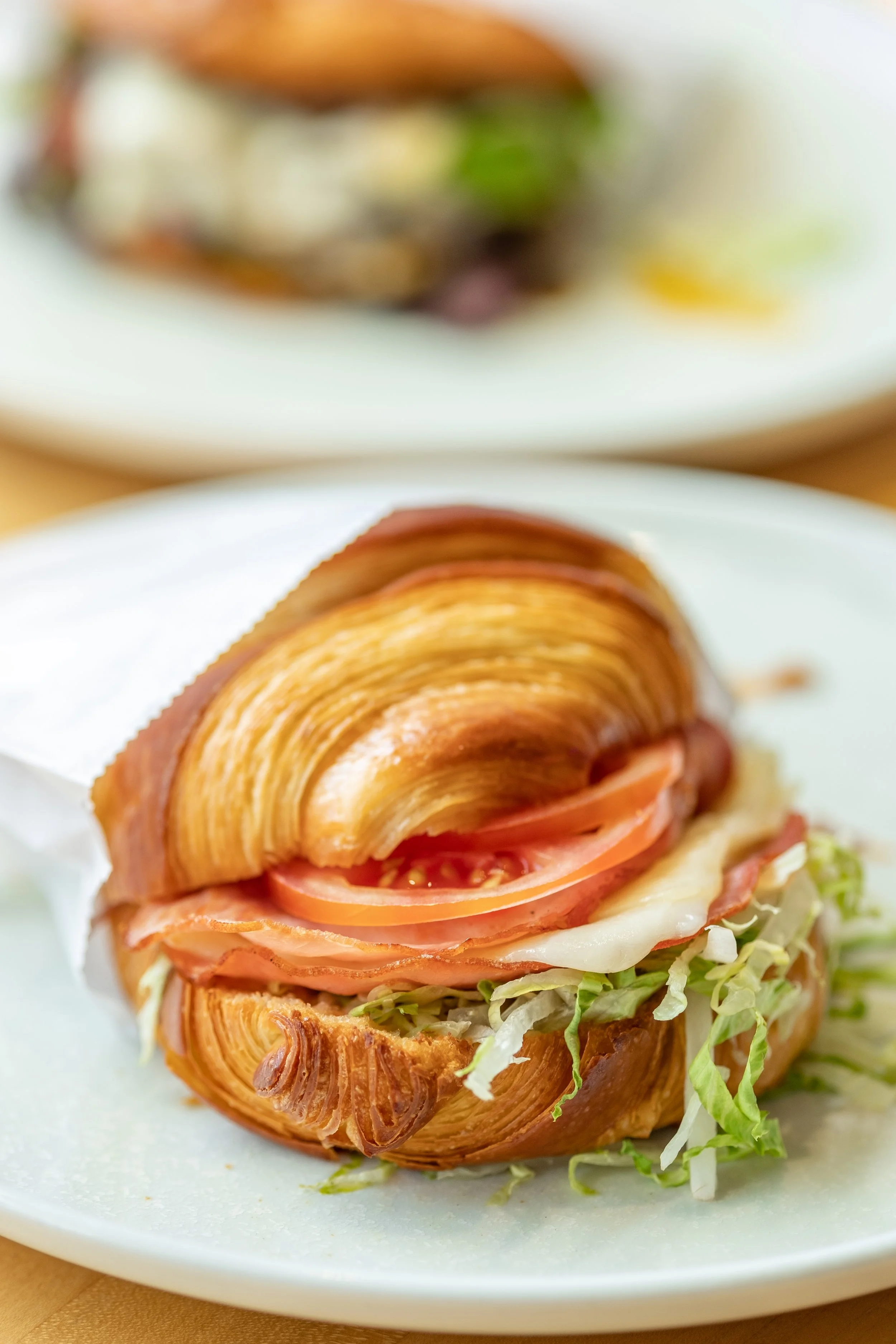 Ham &amp; Cheese Croissant Sando