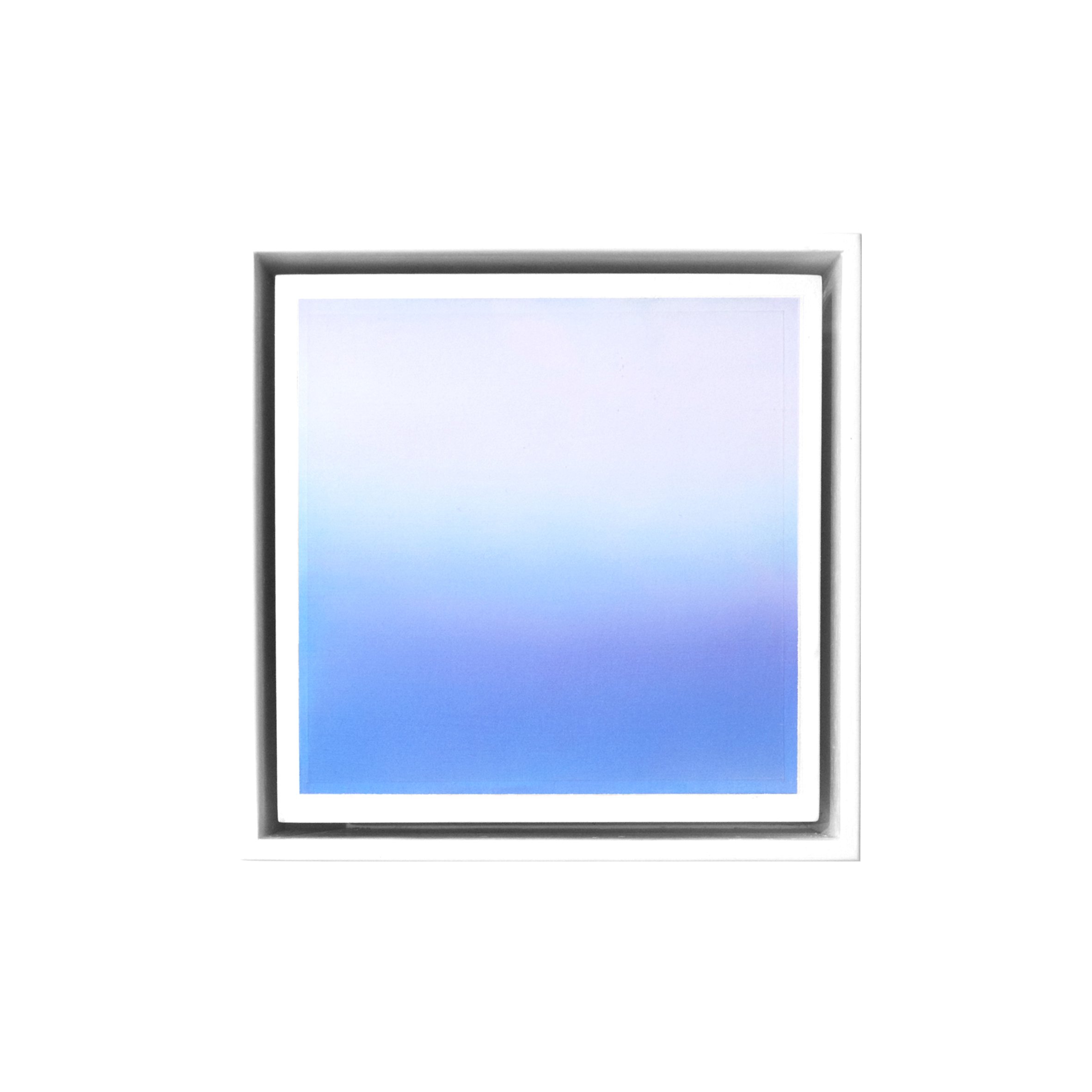   Weightless/Endless  2016, pigment on board, 130 x 130 mm (framed). 