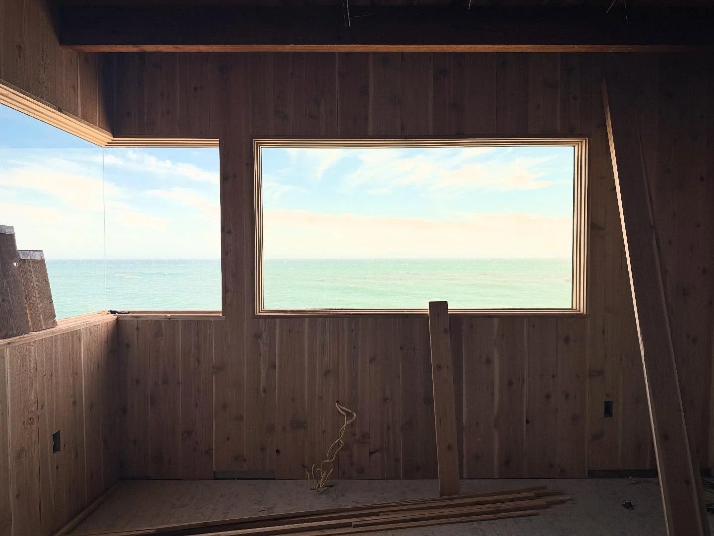 Perfect day for a site visit! Under construction above the waves.

#brockitecture #brockettarchitectsinteriors #design #architect #architecture #interiors #interiordesign #landscapedesign #residential #commercial #hospitality #centralcoast #slocounty
