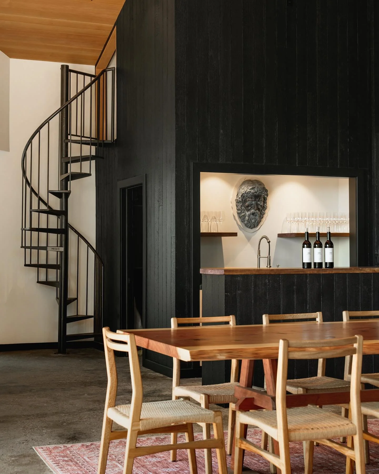 Sample tasting of recent renovations at The Royal Nonesuch &amp; LOPAI Cellars in Paso Robles, CA

@royalnonesuchfarm 
@lopaicellars 
Contractor: @lernoconstructioninc 
Photos: @lisamakco 

#brockitecture #brockettarchitectsinteriors #design #archite