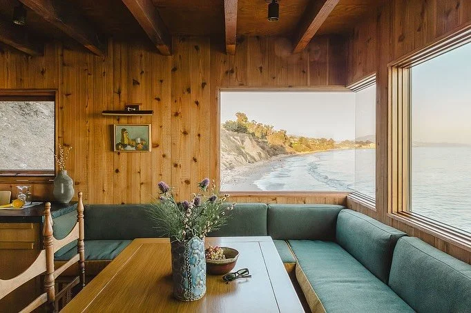 Dramatically perched directly above Summerland Beach, this home was completely renovated, restored and reimagined to honor its original spirit as a coastal retreat. Designed in the 1960s by Ken Kruger before the California Coastal Commission took eff