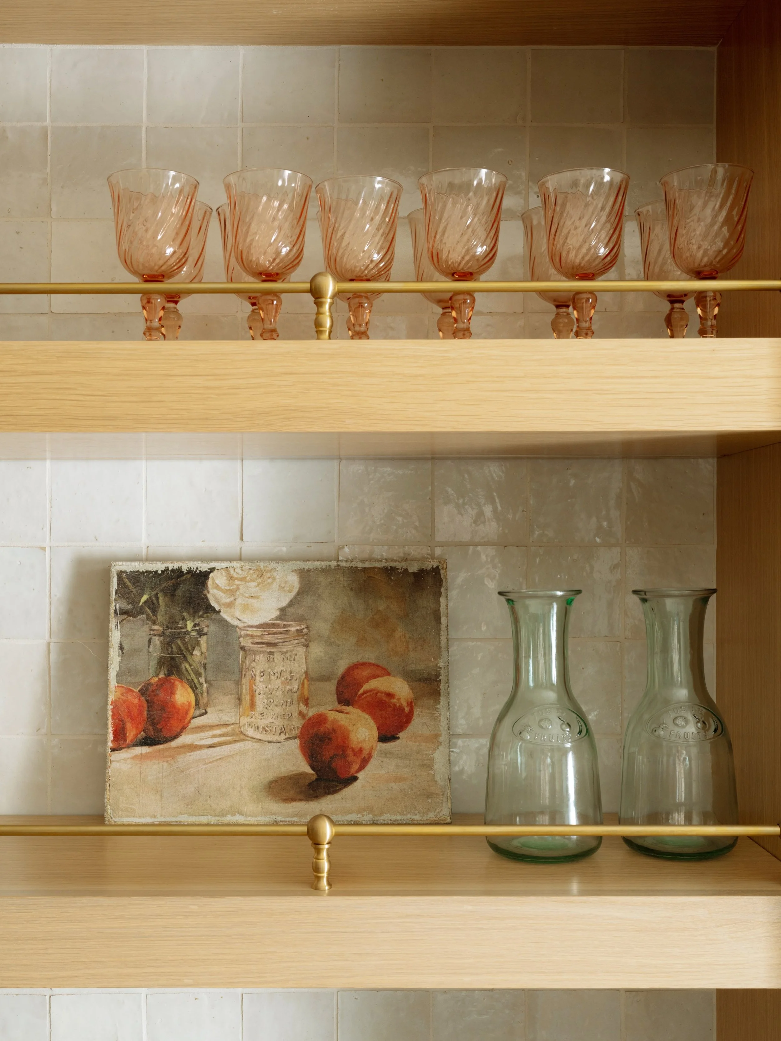 Sometimes it&rsquo;s not the big things. It&rsquo;s an open shelf that gives your favorite art, collected pieces, and a little pop of color their moment.

#CaliforniaHomes #CentralCoastLiving #ArchitectureDesign #Home Renovations #CaliforniaInteriors