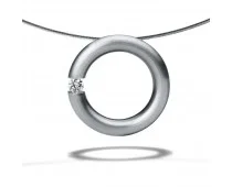 Humphrey Diamond Round Circle Pendant - DARR